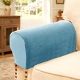 thumbnail image 2 of Sentmoon Sofa Arm Covers Couch Arm Covers Elastic Sofa Armrest Covers Thickened and Protective Covers for Home Furnishings Casual Solid Color Armrest Covers Sofa Decorations, 2 of 7