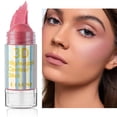 thumbnail image 1 of EGNMCR Blush The Brush Cream To Powder Blush Stick 2-in-1 Blush And Lip Makeup Stick Multi Functional Lazy Eye Shadow Powder Blusher A canmake, 1 of 4