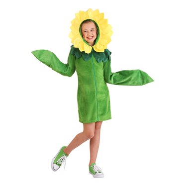 Robe à Capuchon à Fleurs pour Fille