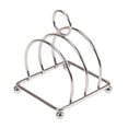 thumbnail image 3 of GROWTH TANK Stainless Steel Toast Rack Compact Countertop Household Serving 3 Slice Slot silver, 3 of 9