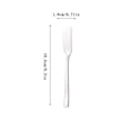 thumbnail image 2 of Amzcrzy 304 Stainless Steel Spatula Cheese Cream Baking Tool Kitchen Utensils, 2 of 7