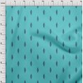 thumbnail image 3 of oneOone Tissu Coton Soie Tissu Imprimé Ikat Abstrait au Mètre 42 Pouces de Large, 3 of 4