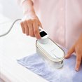 thumbnail image 4 of BotaniNest Portable Ir On Steamer Travel Steamer For Clothes Fast Heat Up 1200W Power Handheld Garment Steamers 2 In 1 Steamer And Ir On (2 Styles), 4 of 5