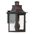 thumbnail image 1 of Quoizel Chalmers Medium Wall Lantern in Aged Copper, 1 of 4