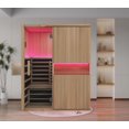 thumbnail image 2 of Blisspod 3-Person Full Spectrum Sauna Hemlock Low EMF, 7 Far Infrared & Red Heater & Chromotherapy, 2 of 9