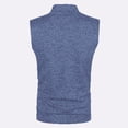thumbnail image 5 of Penkiiy Men's Full-zip Polar Fleece Vest Lightweight Sleeveless Jacket S Navy, 5 of 5