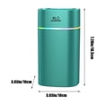 thumbnail image 3 of CUITING Air Purifier and Humidifier Combo  USB Humidifier with Humidity Display  Quiet Cool Mist Humidifier for Bedroom and office Plants  Easy To Clean, 3 of 6