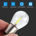 thumbnail image 4 of Acouto 12V-28V Strobe COB LED Bulbs, 1 Pair Of 1157 Glass Strobe COB LED Car Turn Signal Reverse Light Tail Brake Bulb, 4 of 8