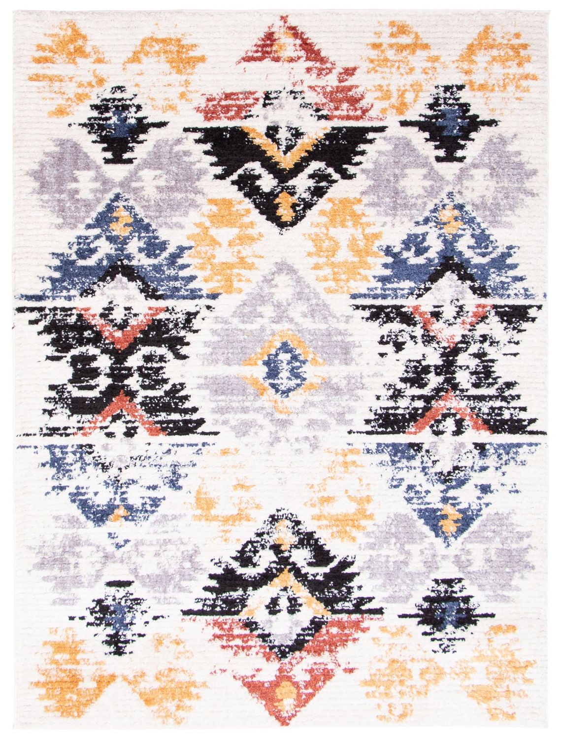 ECARPET Modern Geometric Indoor Area Rug, Super Soft & Plush Kashkuli Collection