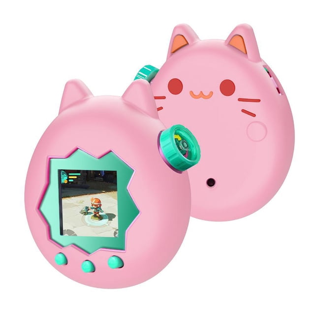 SharkTRUE for Tamagotchi Paradise Case Cover, Cute Cartoon Silicone Protective Cover, Soft & Shockproof Shell for Tamagotchi Virtual Pet Keychain, Protective Shell with Dustproof and Shockproof