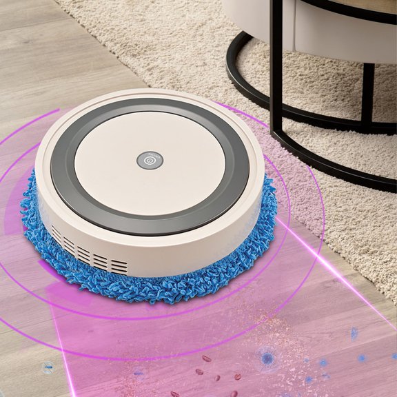 Deals of The Day! Gspmoly Intelligent Household Mopping Robot Fully Automatic Floor Scrubbing and Mopping Machine Lazy Person Automatic Cleaning Machine Dry and Wet Double-Purpose Deals of The Day