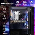thumbnail image 3 of STGAubron Gaming PC Computer Desktop, AMD Ryzen 5 5500 up to 4.2G, Radeon RX 580 8G, 16G DDR4, 1T SSD, WiFi 6, BT 5.2, RGB Fan x4, Windows 11 Home, 3 of 5
