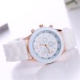 thumbnail image 1 of TIMIFIS Watches for Women Fashion Silicone Three Eyes Candy Color Ladies Round Watch ummer, 1 of 1