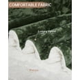 thumbnail image 2 of GARVEE Electric Heated Throw Blanket,50"x60" Velvet Soft Fast Heating Blankets,Over-Heat Protection,Green, 2 of 9