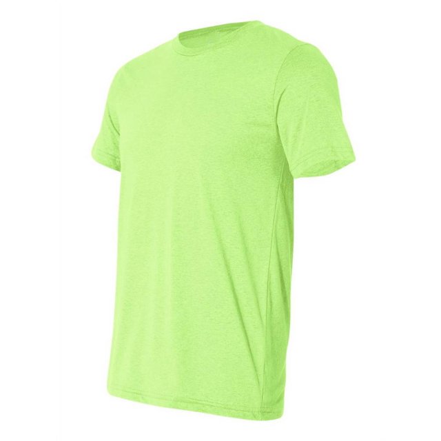 Gravity Threads Chemise Uni en Coton Poly Néon, Vert G