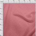 thumbnail image 3 of oneOone Polyester Spandex Light Red Fabric Check Fabric For Sewing Printed Craft Fabric By The Yard 56 Inch Wide, 3 of 4
