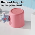 thumbnail image 4 of Cute Flower Mouthwash Cup Plastic Toothbrush Rinse Cup For Home, 4 of 6