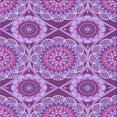 thumbnail image 1 of Ahgly Company Tapis d'Intérieur Lavables en Machine, Carrés Transitionnels, Orchidées Violet Foncé, 7' Carré, 1 of 7