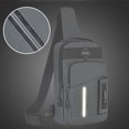thumbnail image 2 of fastboy Small Shoulder Bag Stylish Durable And Suitable For Every Occasion Suitable For All Occasions gray, 2 of 6