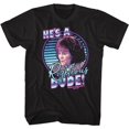 thumbnail image 1 of Ferris Bueller's Day Off Righteous Black Adult T-Shirt Xlt, 1 of 2