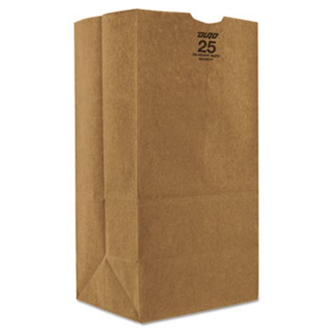 Bag GX2560S Extra Heavy-Duty Kraft Paper Bags - 25 lbs.