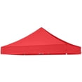 thumbnail image 2 of Apmemiss Clearance Canopy Replacement Top Only, Waterproof Pop Up Canopy Tent Top Cover with Ropes, Instant Canopy Top Sunshade Sliver Coated for Outdoor Garden Patio Camping, 2 of 6