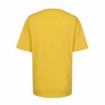 thumbnail image 4 of Yuyuzo T-Shirts d'Été pour Femmes Décontractés à Col Rond à Manches Courtes Hauts Tee Amples Blouses Unies, 4 of 5