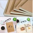 thumbnail image 4 of B5 Classic Notebooks Double Spiral Pack, Notepad Notebook Drawing Kraft Cover Su, 4 of 5