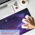 thumbnail image 2 of Reach for the Stars with Large Dazzling Galaxy Mouse Pad – Non-Slip Rubber Base, Stitched Edges, Keyboard Mat & Desk Pad for Enhanced Gaming, 31.5x11.8in, 2 of 7
