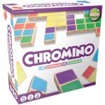 Chromino (français/anglais bilingue) – Jeu de société – Stratégie / Jeu de famille – Jeu de famille amusant – Âges 6+ – 1 à 6 Joueurs – 30 à 45 Temps de jeu minutes