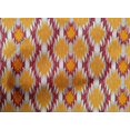thumbnail image 4 of oneOone Tissu Popeline de Coton Aztec Ikat Imprimé au Mètre 56 Pouces de Large, 4 of 4