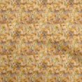 thumbnail image 1 of oneOone Viscose Chiffon Yellow Fabric Abstract Floral Fabric For Sewing Printed Craft Fabric By The Yard 42 Inch Wide, 1 of 5