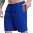 thumbnail image 3 of RKSTN Mens Shorts 2024 Summer Fashion Solid Color Pockets Beach Sports Running Shorts Gym Workout Quick Dry Training Shorts, 3 of 4