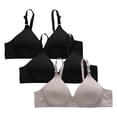 thumbnail image 1 of Plebaso Bras for Women Wireless Push up Bralettes Full Coverage Padded Womens Everyday Bras Multipacks, 1 of 4