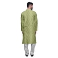 thumbnail image 3 of Atasi Designer Kurta Pajama For Men Printed Straight Kurta Set Summer Clothing, 3 of 5