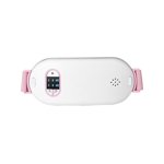 Back Heating Pad,Menstrual Heating Pad Portable Heating Pad Heating Pad for Back Pain with 3 Heat Mode and 3 Vibration Massage Modes Portable Fast Heating Wrap Belt for Women