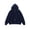 Navy, variant on Fgnfyis Women's Zip up Lined Hoodie Casual Pullover Sweatshirt Jacket with Double Zipper for Outdoor Travel Campus Hoodies and Sweatshirts Black M