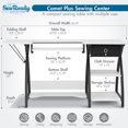 thumbnail image 2 of Sew Ready Comet Plus Craft Sewing Table with Accurate Fabric Cutting Grid-Top, 2 of 13
