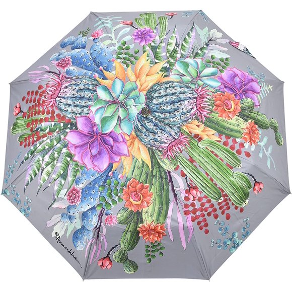 Anuschka Original Printed Artwork Umbrella - Auto Open/Close with UPF 50+ Sun Protection
