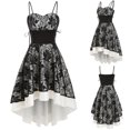 thumbnail image 1 of Ketyyh-chn99 Robes Fluides pour Femmes Robe d'Été Robe de Fête pour Femme Robe Décontractée Robe de Bal Soirée Unie Élégante Robe Maxi Noir,m, 1 of 4