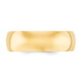 thumbnail image 4 of Mens 10K Yellow Gold 7mm Polished Wedding Band Ring, 4 of 5