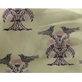 thumbnail image 4 of oneOone Georgette Viscose Fabric Bird & Tree Block Printed Fabric 1 Yard 42 Inch Wide, 4 of 4
