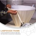 thumbnail image 3 of Lamp Shade Frame Metal Lampshade Rack Table Lamp Shade Frame DIY Lamp Frame, 3 of 9