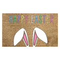 thumbnail image 1 of Agiferg Paillasson de Pâques Œufs de Pâques Rabbit Tapis d'Entrée Porche avant Fond Antidérapant Tapis Intérieur Extérieur pour Maison Patio Décoration Maison, 1 of 7