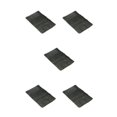 thumbnail image 2 of Youkk Polyester Chenille Bath Mat - Strong Water Absorption Exquisite Crafted Soft Texture No Shedding Deep Grey 40cm*60cm 5Set, 2 of 6