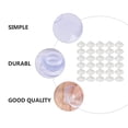 thumbnail image 2 of 80PCS Transparent Suction Cup Glass Suction Cup Simple Plastic Suction Cup(35MM), 2 of 9