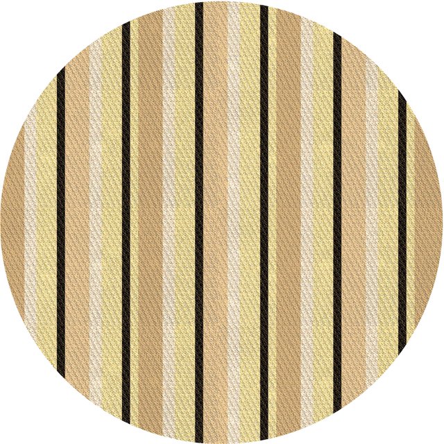 Ahgly Company Tapis d'Intérieur Ronds Transitionnels Lavables à la Machine, Brun Cuivre, 8 Pieds Rond