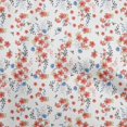 thumbnail image 1 of oneOone Rayon Pink Fabric Floral Craft Projects Decor Fabric Printed By The Yard 56 Inch Wide, 1 of 4