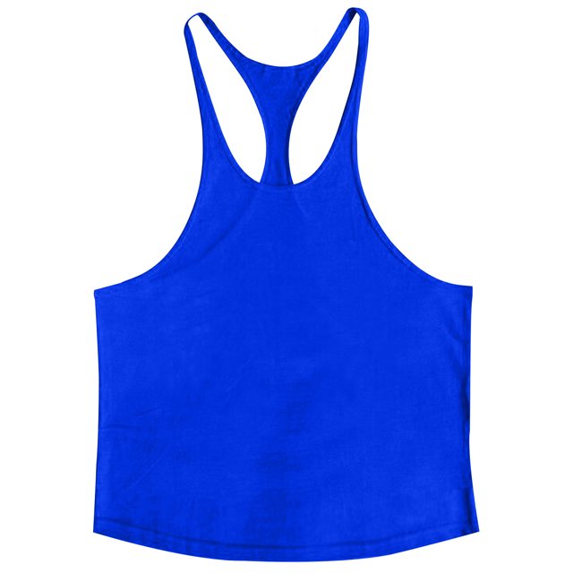 Plebaso Cotton Tank Tops for Men Workout Sleeveless Muscle Shirts Lightweight Summer Athletic Running Tee