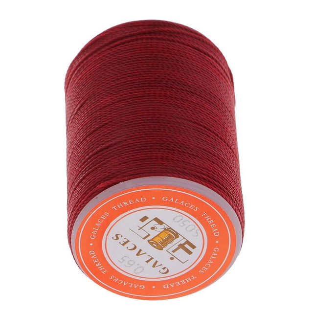 Abbracc Fil à Coudre en Polyester ed Robuste pour Rembourrage Équipement de Plein Air Couture Rouge Foncé